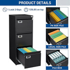 Fesbos Vertical File Cabinets - Image 5