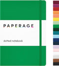 PAPERAGE Dotted Journal Notebook, 160 Pages, Medium 5.6 in x 8 in by PAPERAGE