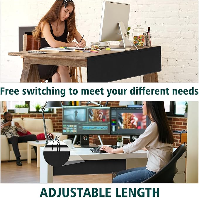 EcoBrisa 48" Under Desk Privacy Panel - Image 5