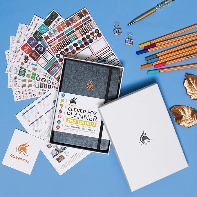 Clever Fox Planner 2nd Edition – Colorful Weekly & Monthly Goal Planner - Image 7