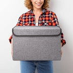 Bagnizer Large 42 Quarts Fabric Storage Bins - Image 4