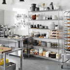 Regal Altair 14" Deep x 60" Wide x 86" Height Wire Shelving Kit | 6-Tier | NSF - Image 2