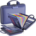 Fireproof File Organizer with Lock, Hard-Shell Case Fireproof Document Box with by Tamfile