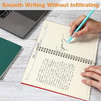 Eersida 20 Pack A5 Spiral Notebook College Ruled Spiral Notebook Bulk 5.5 x 8.3 - Image 5