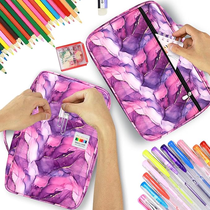 YOUSHARES 300 Slots Colored Pencil Bag - Image 6