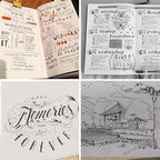 Rilanmit Hand Lettering Pens, Refillable Calligraphy Pens Brush Marker Pens Set - Image 6
