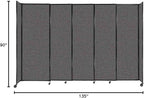 Versare Straightwall Sliding Portable Wall Partition | Freestanding Office - Image 7