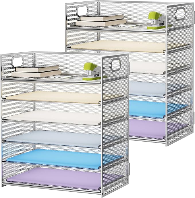 Marbrasse 2 Pack Desk Organizer by Marbrasse