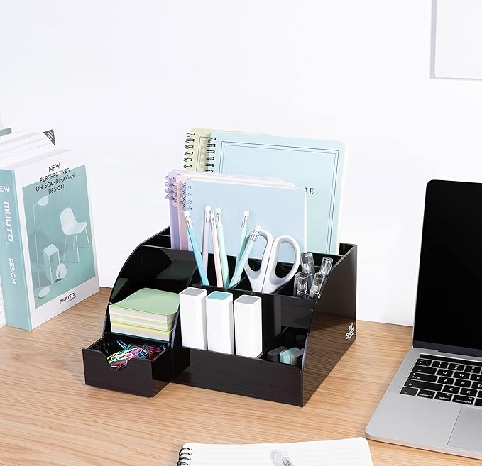My Space Organizers Black Desk Organizer - Image 5