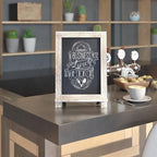 HBCY Creations Rustic Wooden Tabletop Chalkboard - Image 5