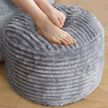 shouren stuffed round ottoman,pouf ottoman foot rest,20 x, main product view