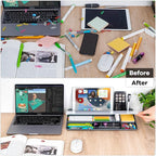 Varhomax Glass Desk Whiteboard - Image 4