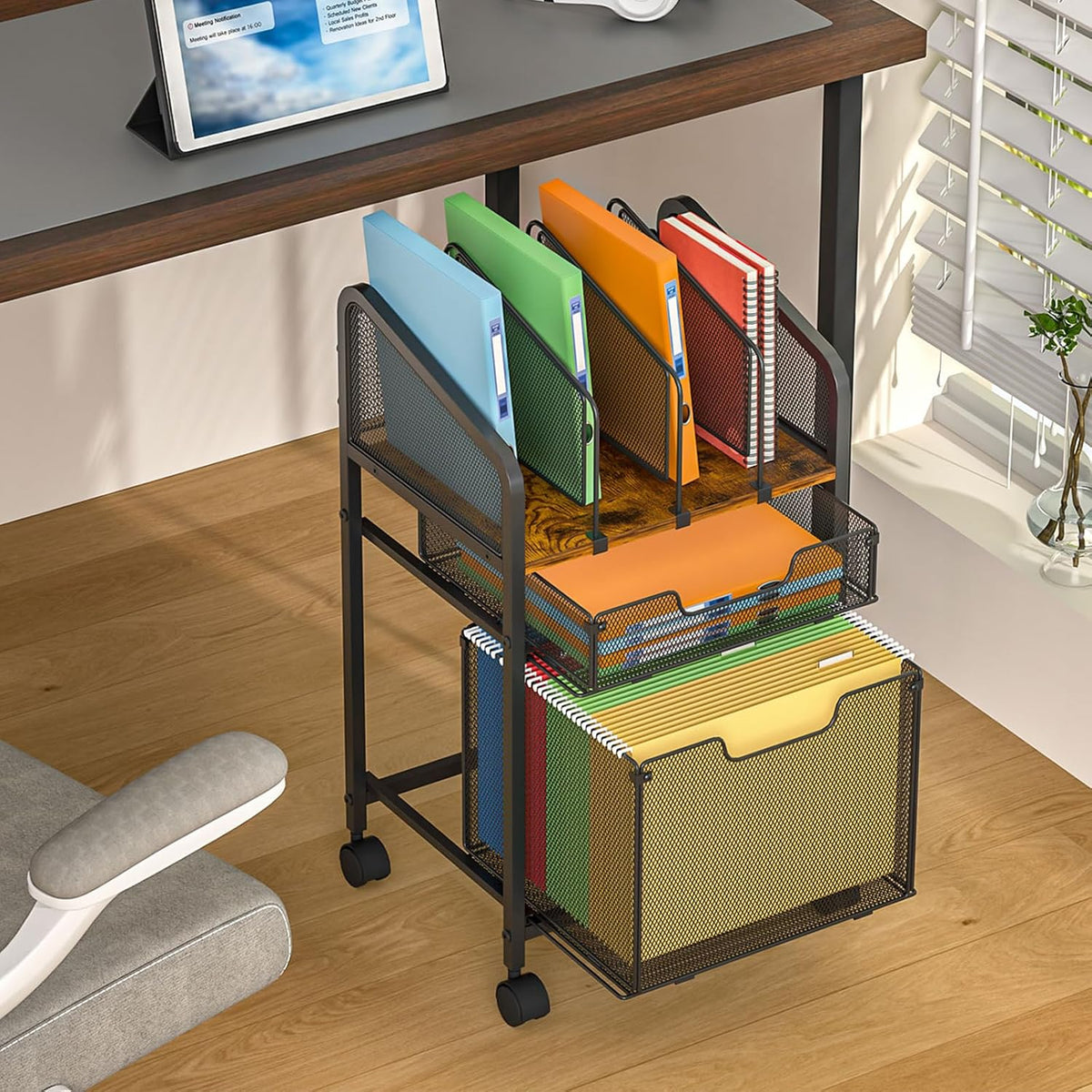Tiaoheka Rolling File Cabinet