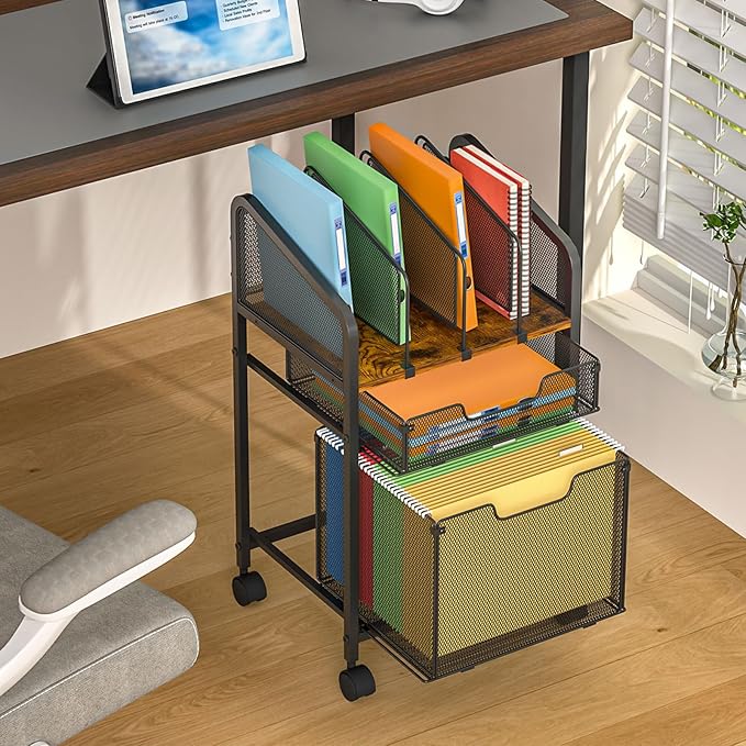 Tiaoheka Rolling File Cabinet by Tiaoheka