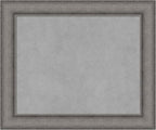 Amanti Art Grey Framed Magnetic Board 20x24 Small Vision Board by AmantiArt