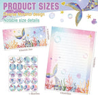 TaoBary 160 Pcs Stationery Paper Set 50 Double Sided Stationery Papers - Image 4
