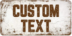 Custom Sign, Custom Street Sign, 11 Font Colors, 13 Font Styles, 4 Hole Options by MySignCenter