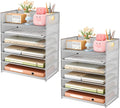 Subekyu 6-Tier Desk Paper Organizer, Desktop File Letter Tray