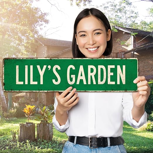 Custom Rustic Sign, Personalized Decor Street Signs Gift, 24x6 Inches, Fade - Image 4
