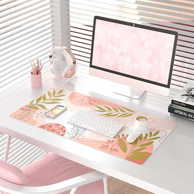QIYI Large Mouse Pad, Cute Desk Mat - Image 2