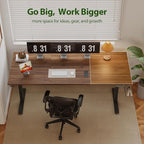 Agilestic Electric Standing Desk, Extra Large 71 x 31.5 Inches Height - Image 4