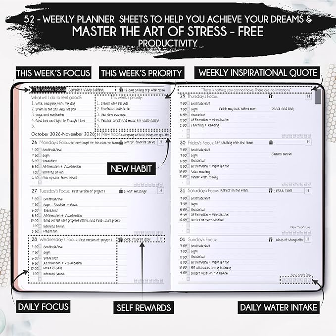 Law of Attraction Planner 2026 Deluxe - Image 4