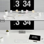 Black Glass Desk Whiteboard - Image 6
