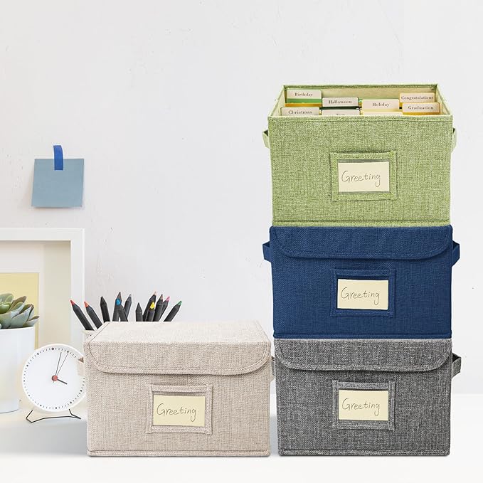 Vienrose Greeting Card Organizer Storage Box - Image 8