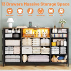 HCHQHS 47 Inch Dresser for Bedroom - Image 3