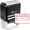MaxMark Large Self-Inking Rubber Date Office Stamp by Maxmark
