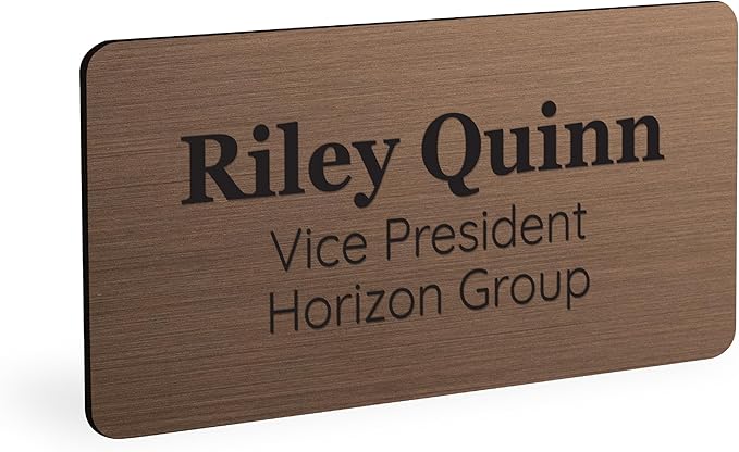 ExcelMark Custom Name Tag by ExcelMark
