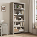 IDEALHOUSE 71" Farmhouse Bookshelf w/Adjustable Shelves & 31.5 in Whidth by IDEALHOUSE