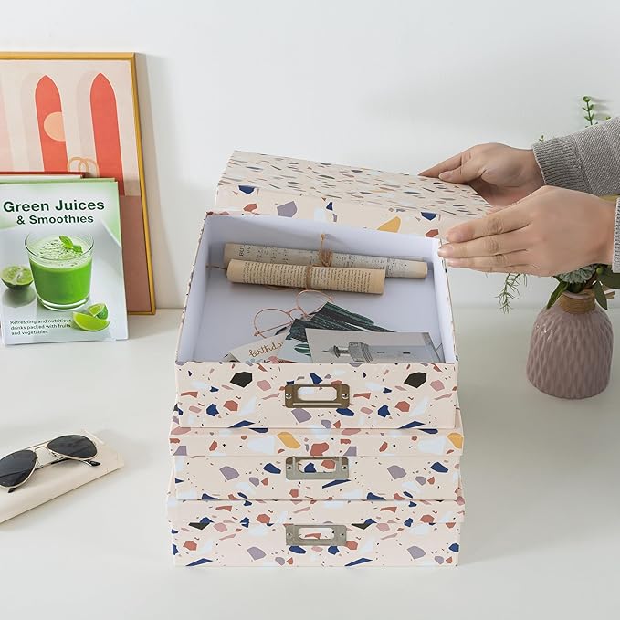 Soul & Lane Decorative Cardboard Storage Boxes - Image 2