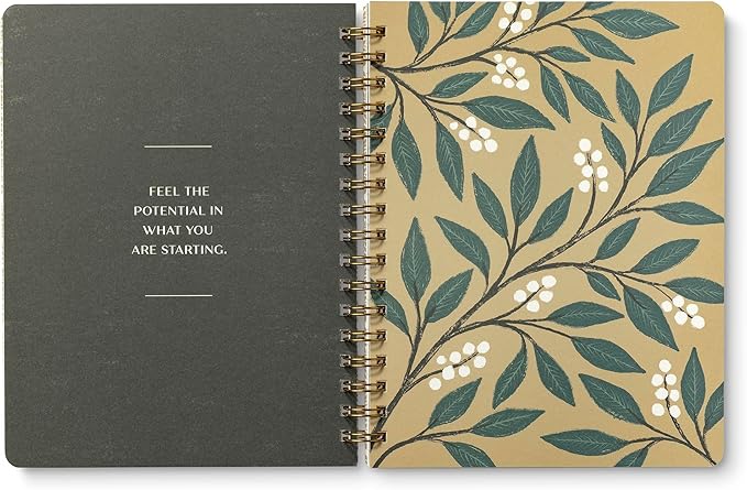 Compendium Spiral Notebook – Good Things Are Always Beginning – A Designer - Image 6