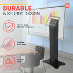 CTA Digital Kiosk with Printer Shelf VESA Compatible Floor Stand Kiosk with - Image 6