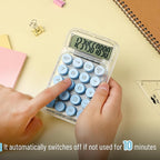 Mr. Pen- Mechanical Switch Calculator, 10 Digits, Transparent Body, Large LCD - Image 4