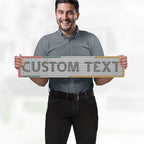 Custom Sign, Custom Street Sign, 11 Font Colors, 13 Font Styles, 4 Hole Options - Image 2