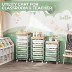 Rolling Storage Utility Cart - Image 9
