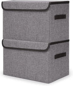 Bagnizer Large 42 Quarts Fabric Storage Bins by Bagnizer