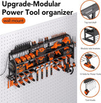 YFFSRJDJ Extra Large Power Tool Organizer Wall Mount - Image 5