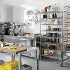 Regal Altair 18" Deep x 30" Wide x 74" Height Wire Shelving Kit | 8-Tier | NSF - Image 4