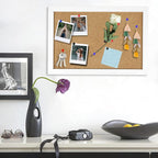 Cork Board Bulletin Board 12 x 7.8 Inches - Image 7