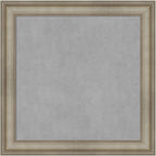 Amanti Art Silver Framed Magnetic Board 29x29 Medium Vision Board