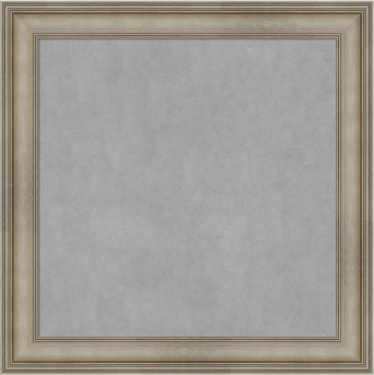 Amanti Art Silver Framed Magnetic Board 29x29 Medium Vision Board