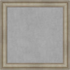Amanti Art Silver Framed Magnetic Board 29x29 Medium Vision Board by AmantiArt