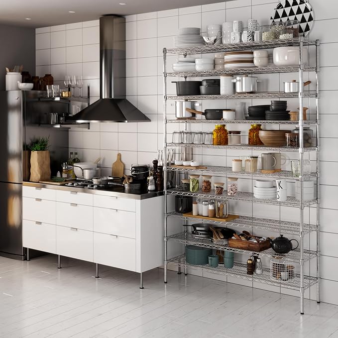 Regal Altair 14" Deep x 54" Wide x 86" Height x Wire Shelving Kit | 10-Tier | - Image 2