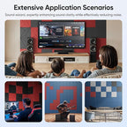UNECHO 12 Pack 12" X 12" X 0.4" Acoustic Panels - Image 6