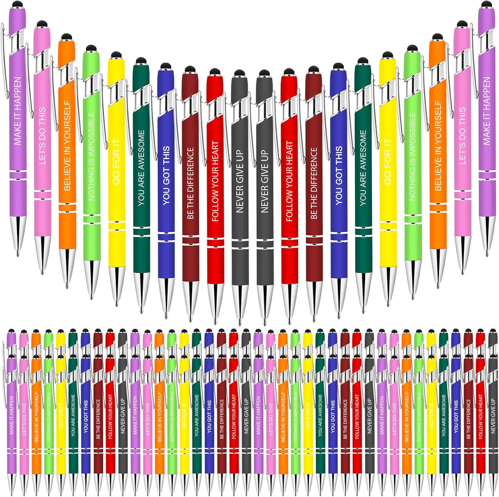 Greengines 100 Pcs Inspirational Pens