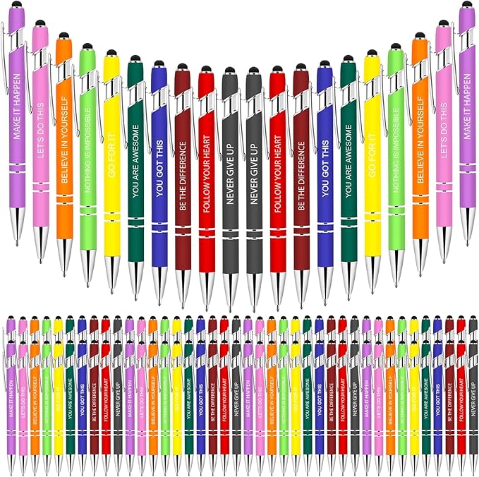 Greengines 100 Pcs Inspirational Pens - Image 9