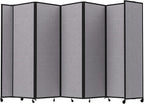 Versare Room Divider 360 Portable Wall Partition | Folding Panels | Large by VERSARE
